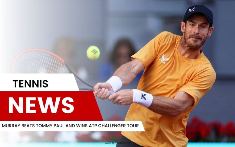 Murray bat Tommy Paul et remporte l'ATP Challenger Tour