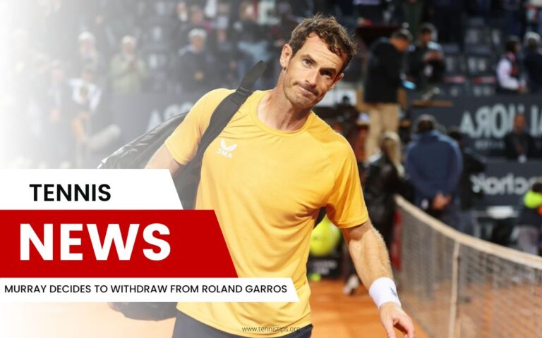 Murray bestämmer sig för att dra sig ur Roland Garros