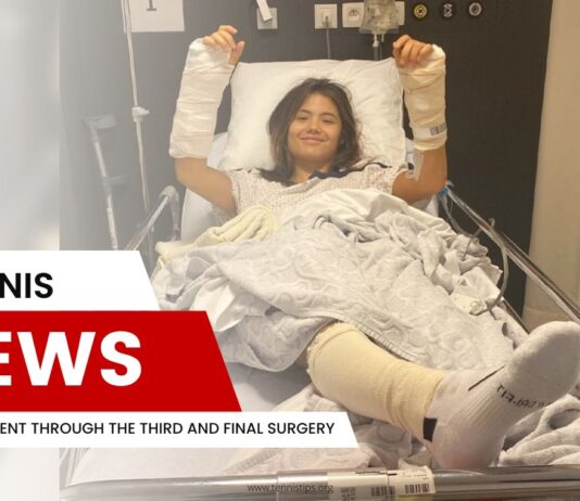 Raducanu Went Through the Third and Final Surgery