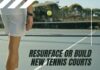 Resurface or Build New Courts with PP Tennis Court Floor