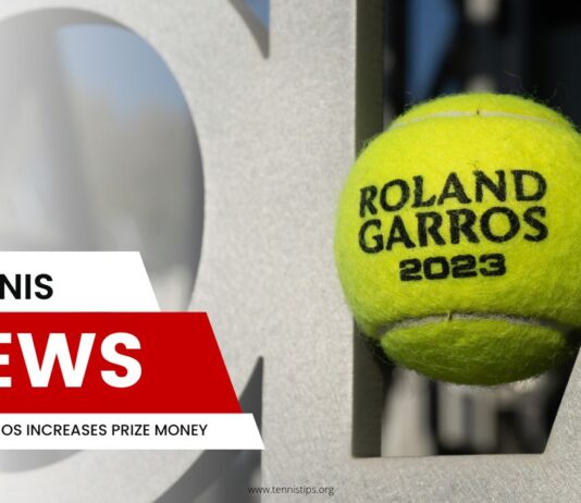 Roland Garros Increases Prize Money