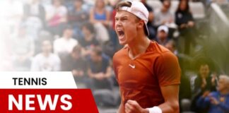 Rune che aspetta con impazienza il match con Djokovic