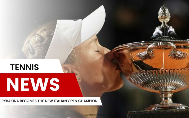 Rybakina devient la nouvelle championne de l'Open d'Italie
