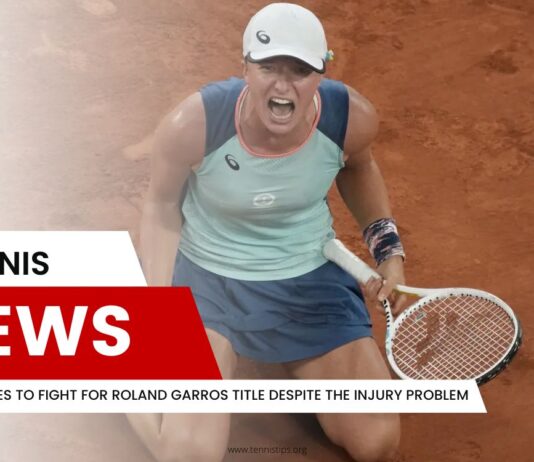 Swiatek Hopes to Fight for Roland Garros Title Despite the Injury Problem
