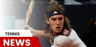 Tsitsipas Manages to Reach Quarterfinals in Rome