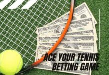Aceite seu jogo de apostas em tênis