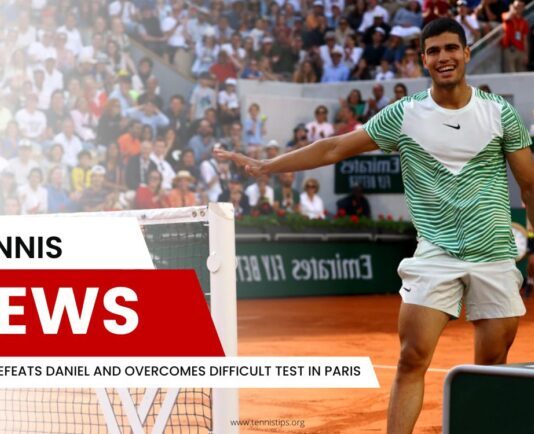 Alcaraz Defeats Daniel and Overcomes Difficult Test in Paris