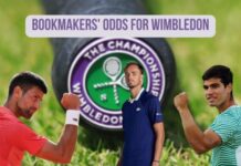 Bookmakers' Odds for Wimbledon