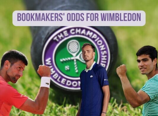 Bookmakers odds för Wimbledon