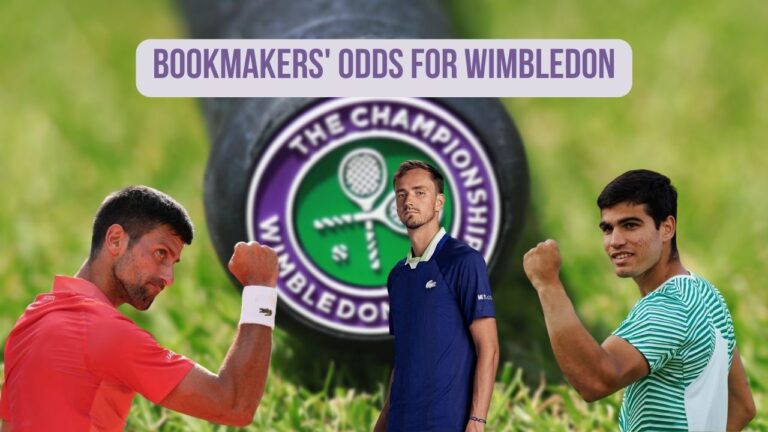 Bookmakers odds för Wimbledon
