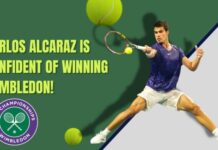 Carlos Alcaraz está confiante na vitória em Wimbledon