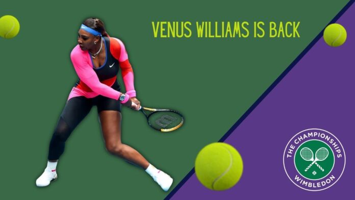 Venus Williams är tillbaka