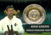 Novak Djokovic mantiene las tradiciones de Wimbledon