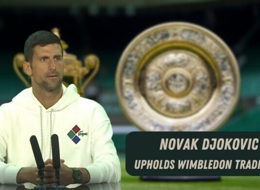 Novak Djokovic mantém as tradições de Wimbledon