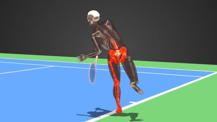 Como ocorre a dor nas costas relacionada ao tênis