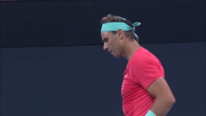 Le retour de Rafael Nadal sur le court de tennis